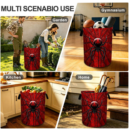 Halloween Laundry Basket Foldable Laundry Hamper With Handles Clothes Storage Bucket Organizer Laundry Bag For Bedroom Bathroom Laundry Storage 19.6 x 15.7
