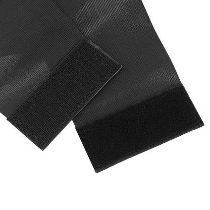 Glamorstar Corset Belt for Women Lace-up Leather Elastic Belts for Dresses Wide Tied Waspie Cincher Belts 85cm Black