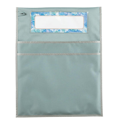 Really Good Stuff Store More Deluxe Dual Storage Deep Pocket Chair Pocket - Calm and Cool