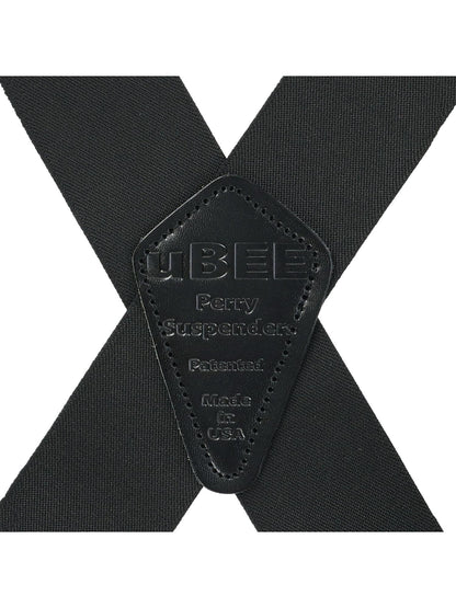 PERRY SUSPENDERS™ 2" uBEE Suspenders, Black.