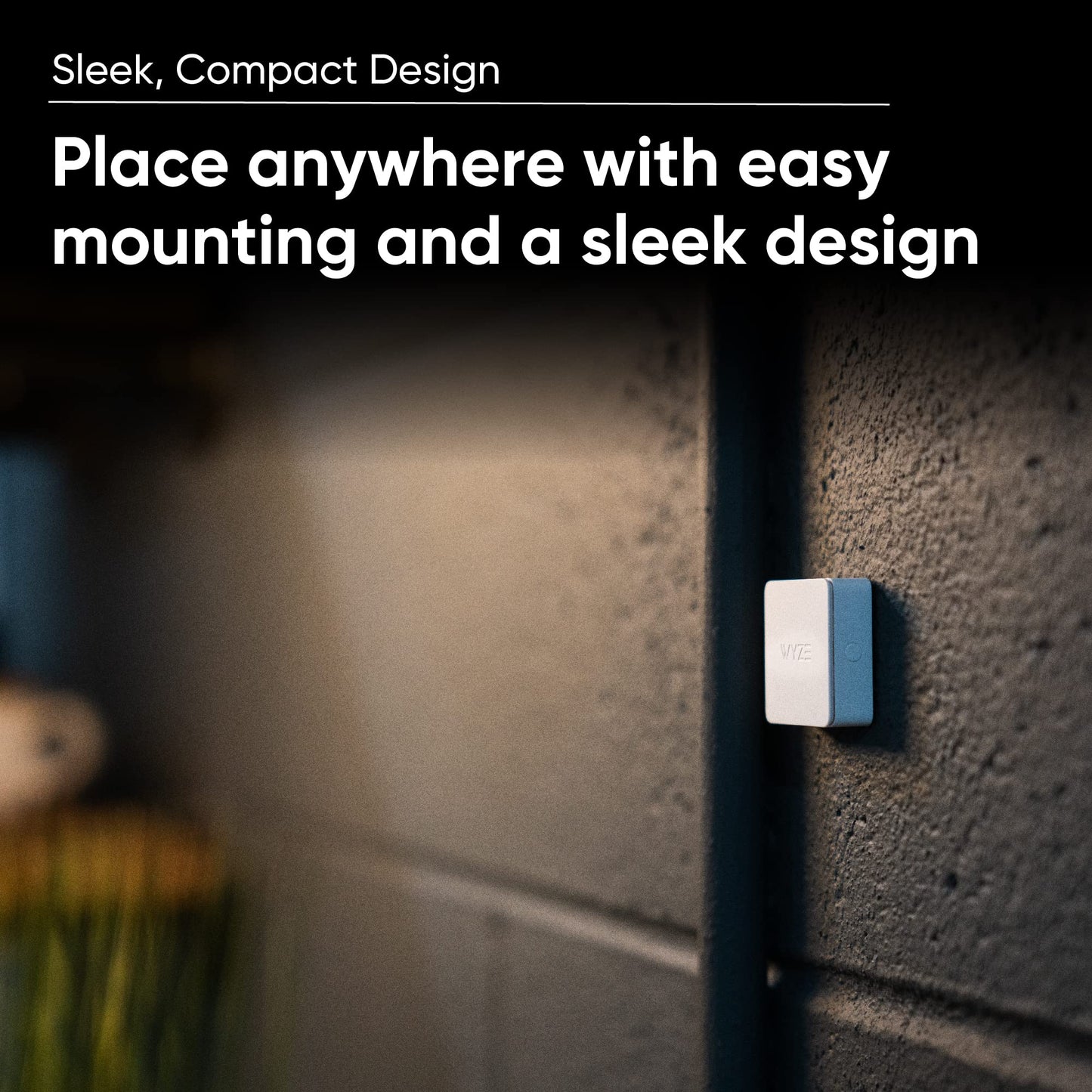 Wyze Home Security Core Kit: Hub, Keypad, Motion Sensor, Entry Sensors (x2); Compatible w/ Wyze Cam, Leak & Climate Sensors; 3 Mo. of 24/7 Professional Monitoring Service Incl., Subscription Required