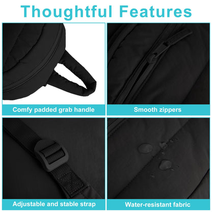 G.Z.LANKIN Lightweight Mini Backpack for Women,Taslan Durable Daypack,Casual Travel Backpack with Adjustable Straps for Daily,Travel