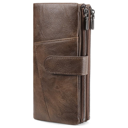 FALAN MULE Womens Wallet RFID Blocking Large Capacity Card Holder Vegan Leather Trifold Wallets