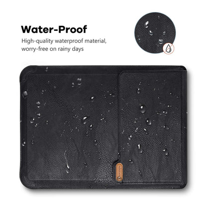Nillkin Laptop Sleeve PU Leather for Razer 15" 15.6 Inch Acer Aspire 5, for HP Notebook 2020 Dell 15.6 Asus VivoBook 15 for Lenovo Samsung Laptop Chromebook, Notebook Bag Case Snag-Free Velcro…