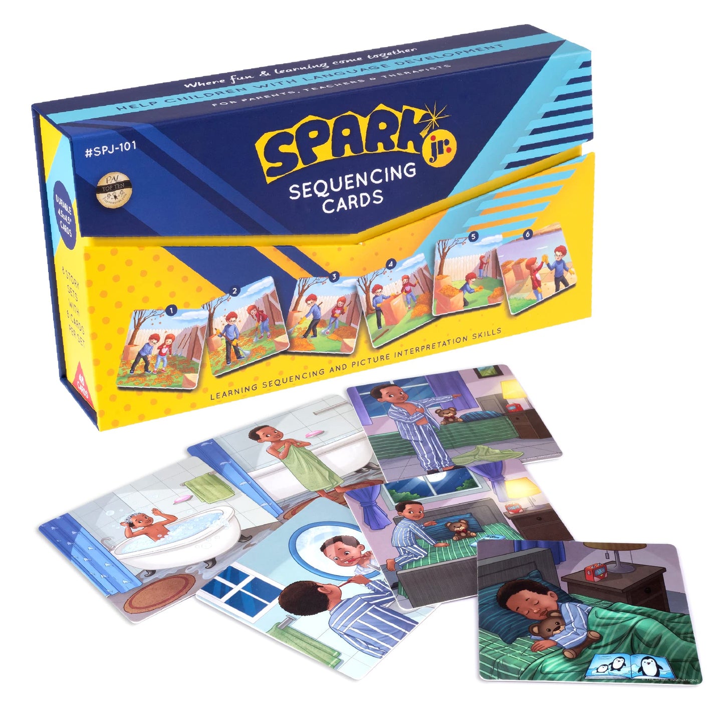 Sequence for Kids Cards, Speech Therapy Materials, Homeschool SEL, Autism, Tell A Story Picture Cards, Social Skills, Picture Cards, ESL, ELL