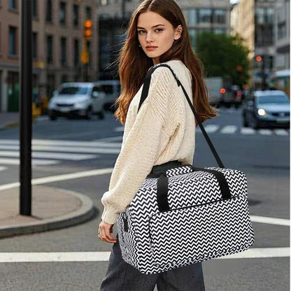 Sewing Machine Case - Travel sewing machine bag with handle - New Sewing Machine Carrying Case - Suitable for Singer, Brother, Janome, and Most Standard Sewing Machine (Black)
