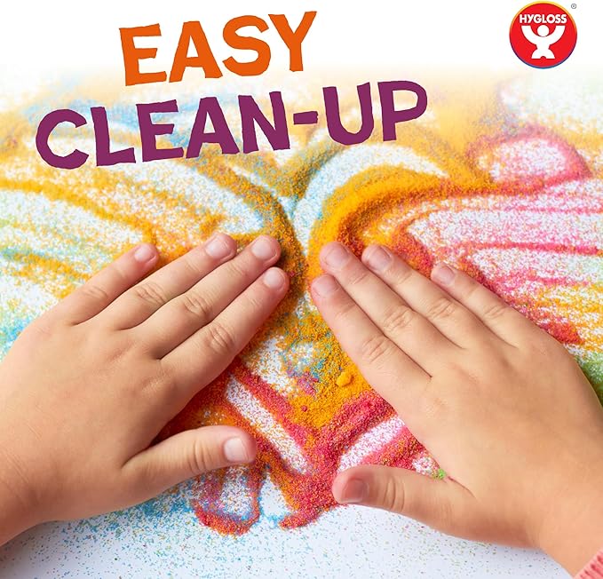 Hygloss Colored Sand for Crafts – 25 lb, Light Blue – Vibrant Colorful Fine Sensory Play Sand Art Kits for Kids – Classroom Activities for Children 3 4 5 6 7 8 9 10 11 12 – Safe for Ages 3+