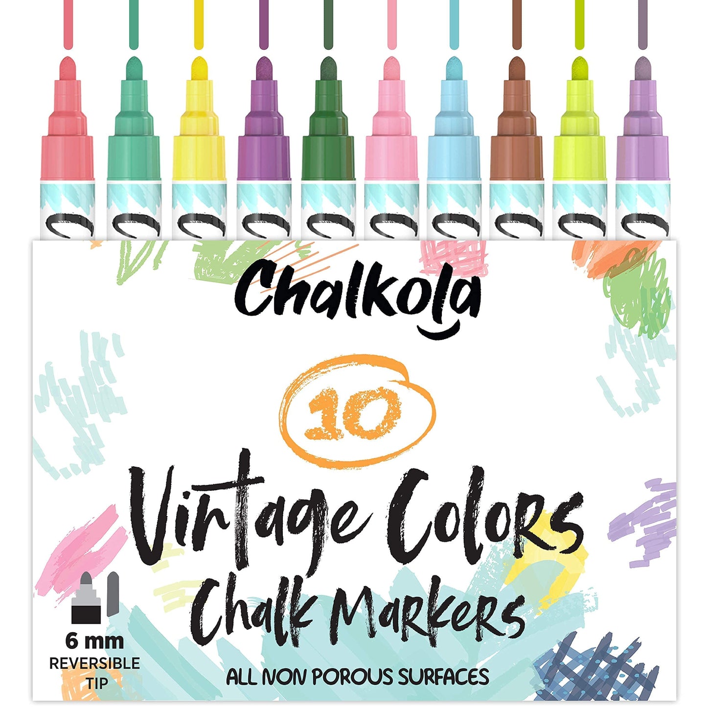 Chalk Bundle - 5 Yellow + 30 Pastel & Neon + 10 Vintage