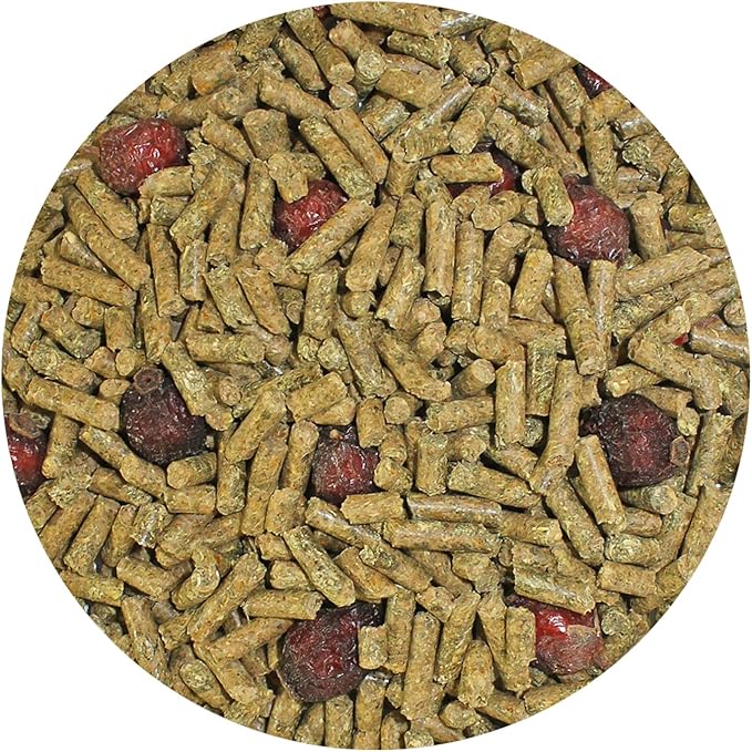 Exotic Nutrition Chinchilla Diet with Rose HIPS 18 lb. - Nutritionally Complete Natural Healthy Pellet Food for Pet Chinchillas