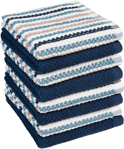 Bumble Premium Dish Cloths Towel 12"x12" | 100% Natural Ring Spun Cotton Tea