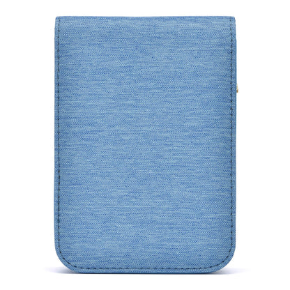 Lanxivi 12 Fountain Pen Case, Rollerball Pen Case Blue Color, Waterproof Canvas Pen Display Holder Organizer Bag