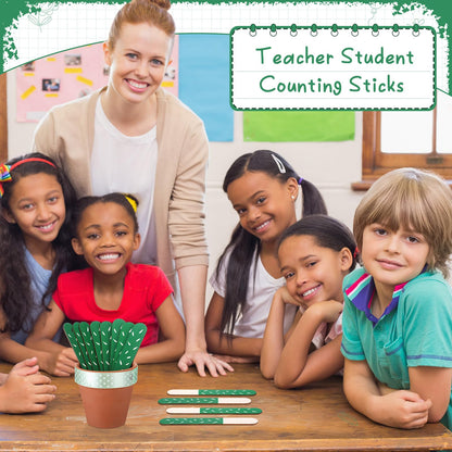 Chunful 72 Flip Name Sticks with Storage Pot Talking Flip Name Stick Counting for Classroom Back to School Management Teacher Essential Student Grouping Tally Educational and Learning Supply(Classic)