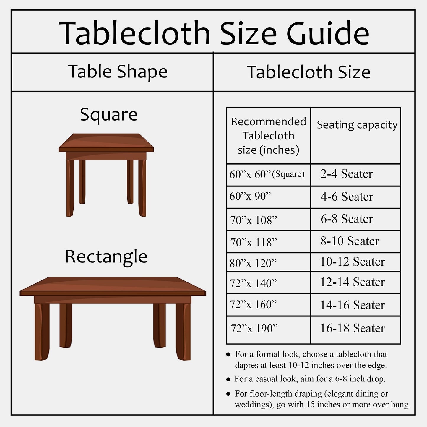 CPC Rosette Bloom Tablecloth 100% Cotton 60x60 Inch Indian Block Print Rectangle Table Cover, Table Cloth for Gifting in Weddings, Halloween, Fall, Christmas, Thanksgiving