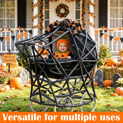 moonoom 50ft Black Halloween Foam Noodle, 5/8 Inch EPE Foam Tubes for Crafts, Versatile Foam Rope Roll for Halloween Holiday DIY Arts and Crafts Supplies Window Spider Web Decoration