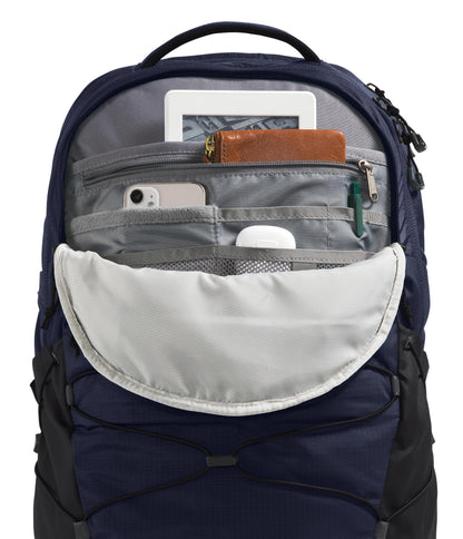 The North Face Borealis Commuter Laptop Backpack - Water Repellent, Laptop Sleeve, Large Main Compartment, TNF Navy/TNF Black-NPF, One Size