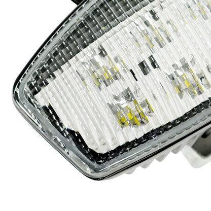 HECASA LED Cab Lights - 12V Roof Marker Lights, Plastic & Aluminium Alloy, Clear Lens, Model MO-3489, 1 pc