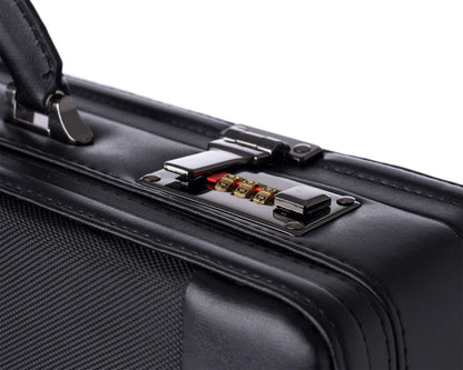 Alpine Swiss Mens Briefcase | Hard Side Business Case | Expandable Attache Case For Men | Dual Combination Locks | Padded Interior | Multi Organizer Pockets | Manufacturer’s Warranty
