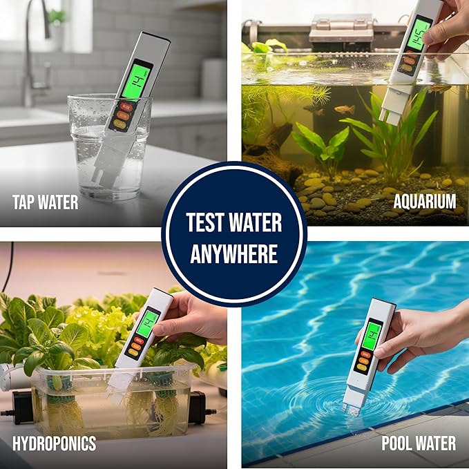 Water Tester for Drinking Water- TDS Meter Instant Read