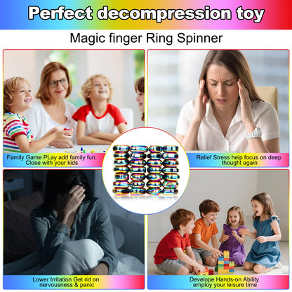 28 Pack Rainbow Fridge Magnetic Magnets, Small and Strong Magnets for Wall Stickers, Strong Refrigerator Magnets Heavy Duty for Whiteboard, Office, Classroom, Kitchen Accessories, Home and Cabinet
