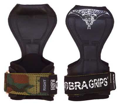 Cobra Grips PRO Weight Lifting Gloves Heavy Duty Straps Alternative Power Lifting Hooks for Deadlifts Adjustable Neoprene Padded Wrist Support Bodybuilding