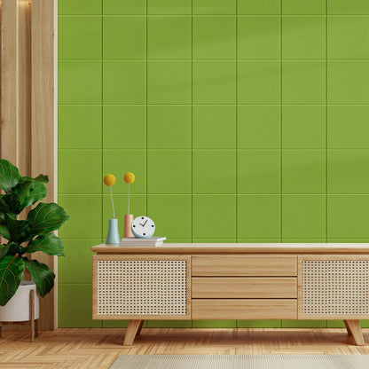 MaxGear Large Cork Board for Wall 36" x 24", Forest Green Bulletin Board, 6 Pack Felt Wall Tiles with Pushpins, Cork Boards for Office Pin Board Tack Board Cork Boards