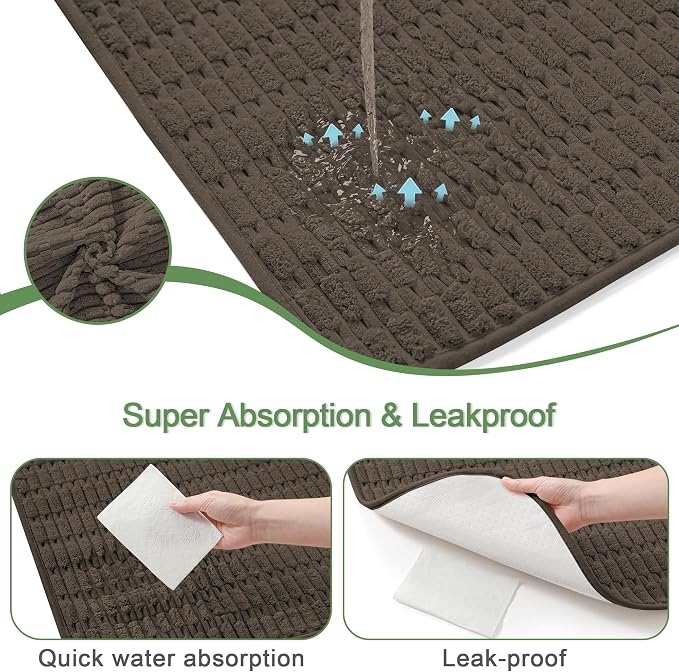 Washable Pee Pads for Dogs, Reusable Puppy Pads Dog Pads, Non-Slip Dog Pee Pads, Leakproof Pet Pee Pads Wee Wee Pads for Dogs. (Coffee, 40"x60"(Pack of 1))