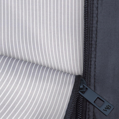 WallyBags® 60" Premium Carry-On Tri-Fold Travel Garment Bag with Exterior Pocket, Perfect for Dresses and Longer Clothes