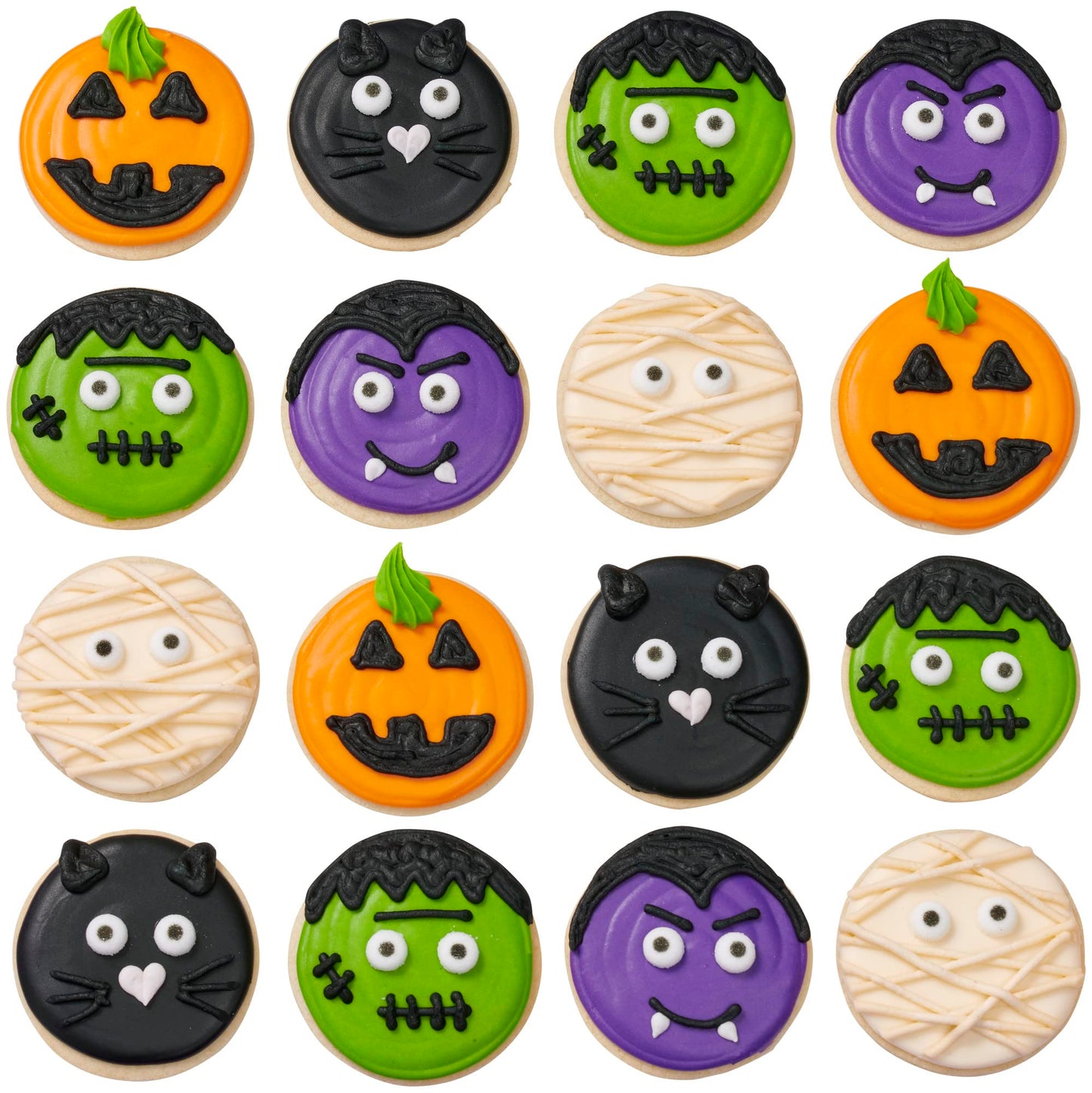 Lucks Dec-Ons Decorations Molded Sugar/Cup-Cake Topper, Small Eyes, 3/8 Inch, 996 Count