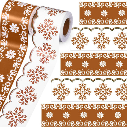 Trandraft 2 Rolls 65.6ft Mexican Bulletin Board Borders Cielito Lindo Bulletin Border Classroom Decorations Back to School Trim Borders for School Fiesta Office Cielito Lindo Party Decoration