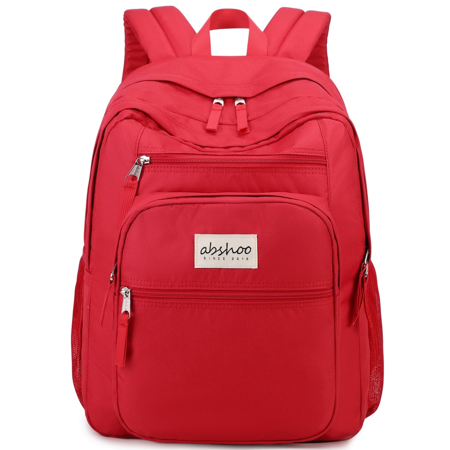 abshoo 34L Big School Backpack For College Women Girls Middle High School Teen Bookbag Travel Backpack Daypack (Red)