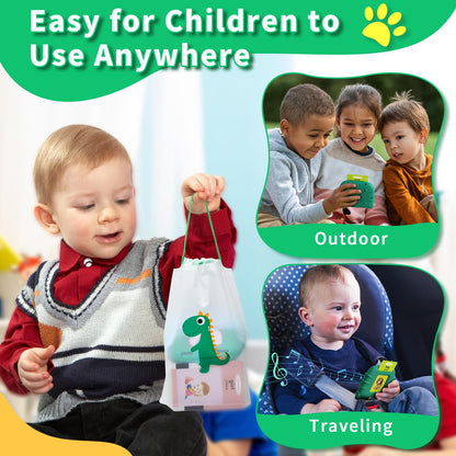 Aullsaty Toddler Toys Bilingual English and Spanish Talking Flash Cards for 1 2 3 4 5 6 Year Old Boys and Girls, Autism Sensory Toys for Autistic Children, Learning Educational Speech 250 Sight Words