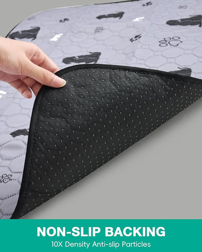 JollyMate 36"x41" Washable Pee Pads for Dogs, Ultra-Absorbent and Leak-Proof Reusable Pee Pads, Non-Slip Reusable Puppy Pads, Waterproof Dog Pee Pads, 2 Pack