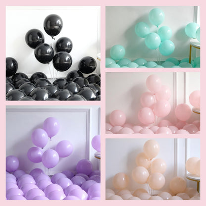 Enanal 166pcs Halloween Balloon Arch Kit - Pastel Rainbow & Black Latex Balloons with Witch Hat/Ghost/Spider/Black Cat Foil Balloons for Little Boo Birthday, Halloween Baby Shower Party Decorations