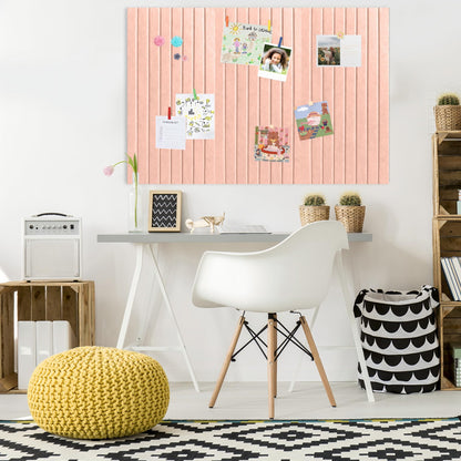 Yunihome Cork Board for Walls 36" x 24", 6 Pack Felt Bulletin Board Wall Tiles with 30 Push Pins for Home Kitchen School Office Wall DIY Decorative