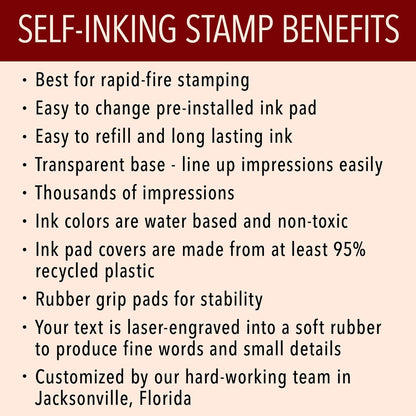 Ohio Round Notary Stamp | Official State Notary Stamp | Official Seals | Meets State Specifications (Ohio, Round Stamp)