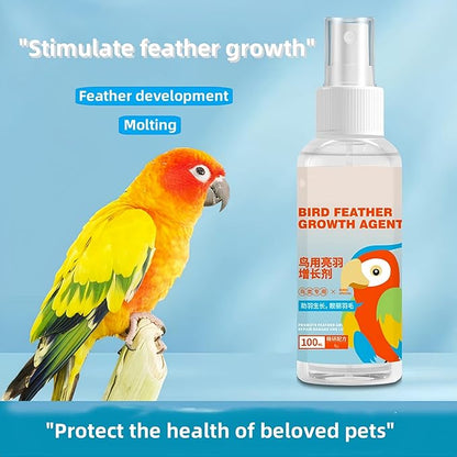 Enriched Formula Bird Spray for Enhanced Feather Health - Avian External Spray Solution