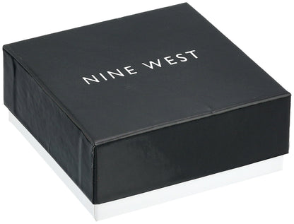 Nine West Women's Set of 2 Bangle Bracelets Tri Tone