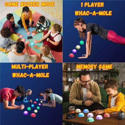 Trebisky Wireless Buzzer System for Game Show Emole 10 Players (10-Buzzer System)