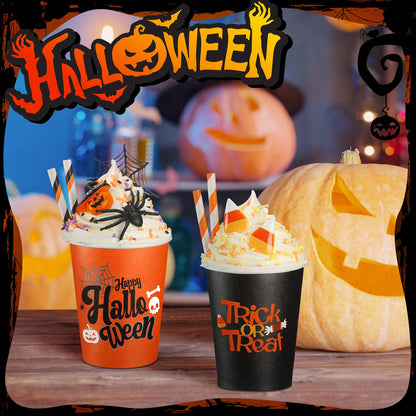 Yungyan 2 Pcs Tiered Tray Decor with Faux Whipped Cream Cups - Halloween Bar & Station Photo Prop Farmhouse Table Decor