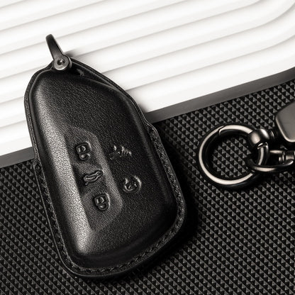 Smyfob for Volkswagen Atlas Key Fob Cover Leather car Key case 2026 2025 2024 VW Atlas Cross Sport Accessories 5 Button