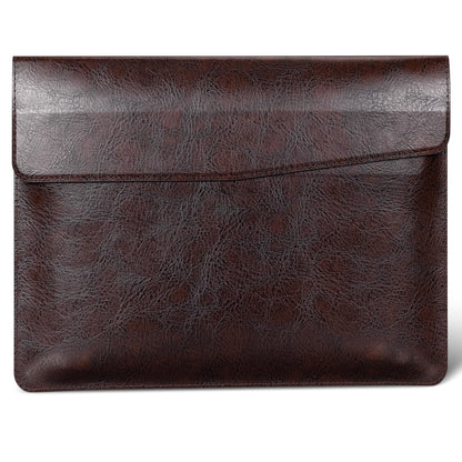 CPNVWA 13 Inch Leather Laptop Sleeve for MacBook Neo (Apple A18 Pro) & MacBook Air 13 Inch M5 M4 M3 M2 M1 & MacBook Pro 13 Inch M2 M1,Protective Case Cover with Magnetic Closure,Vintage Mocha Brown