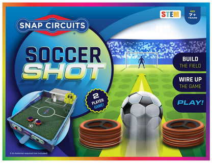 SNAP CIRCUITS Soccer Shot | Soccer Game | 2-Player Game | Tabletop Game | STEM Toy | 7+ Years