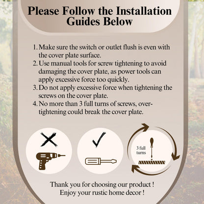 BestGiftEver Black Bear on Logs Double Toggle Switch Cover Wall Plate for Cabin Lodge Style Home Decor | Ideal for Nature and Wildlife Lover