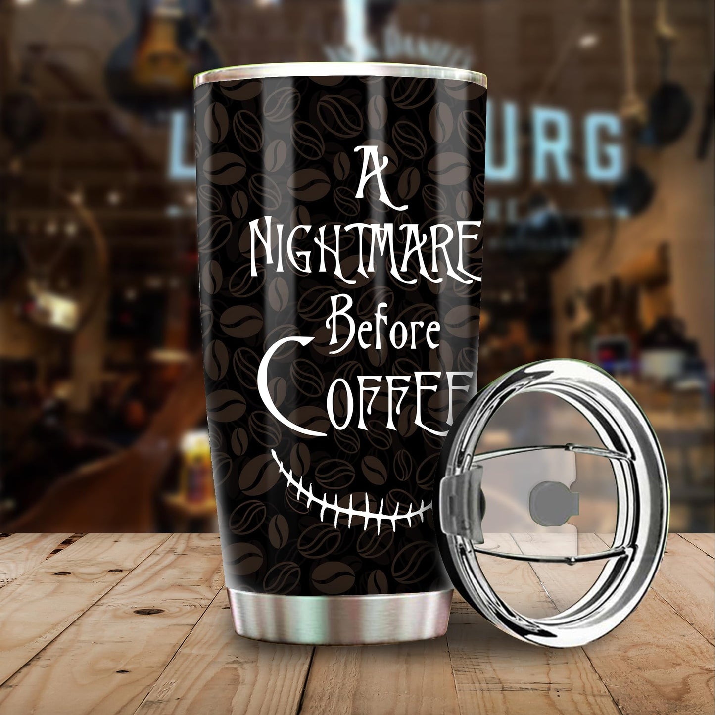 Christmas Gifts for Cartoon Lovers, Nice Hot Cup Of A Nightmare Before Coffee, Jack Nightmare Before Coffee Tumbler with Lid, Skeleton Mug, Christmas Movie Cup, Birthday Gifts for Movie Lovers