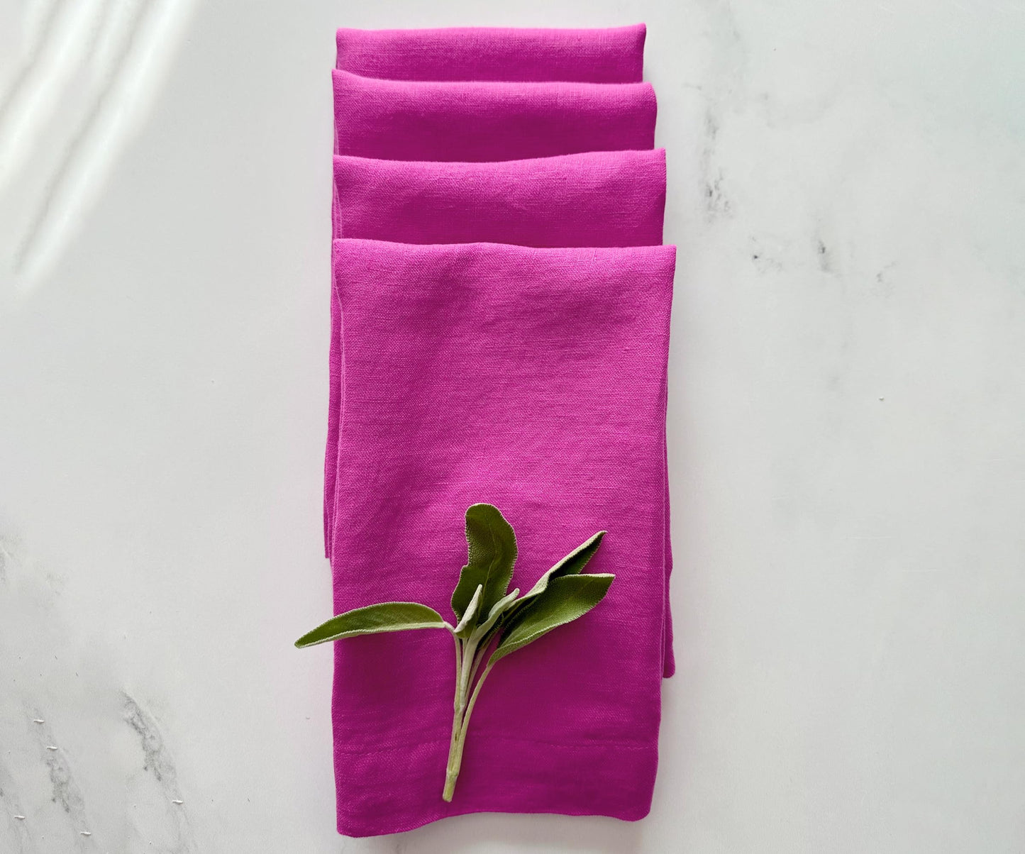 Linen Cocktail Napkins 12 x 12, 100% Pure Linen Napkins, Set of 4, Pink Table Napkins, Farmhouse Orchid Cloth Napkins, Weddings, Pink Napkin and Everyday Use, Halloween, Thanksgiving