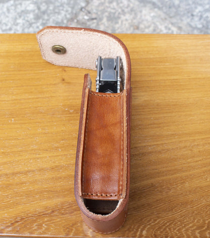 HOGIKUO Leather Multitool Sheath，Multi Tool Holster for Leatherman, Gerber, SOG and Similar Folding Tools 4" to 4.5"