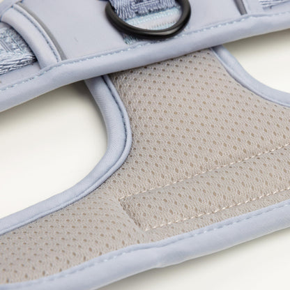 2026 New Editions, Fei and Eve Cloud MagEase Dog Harness, Quick-Release Buckles, Reflective, 3-Point No-Pull Control, Breathable Mesh, Adjustable Fit, Large, Dusk Blue