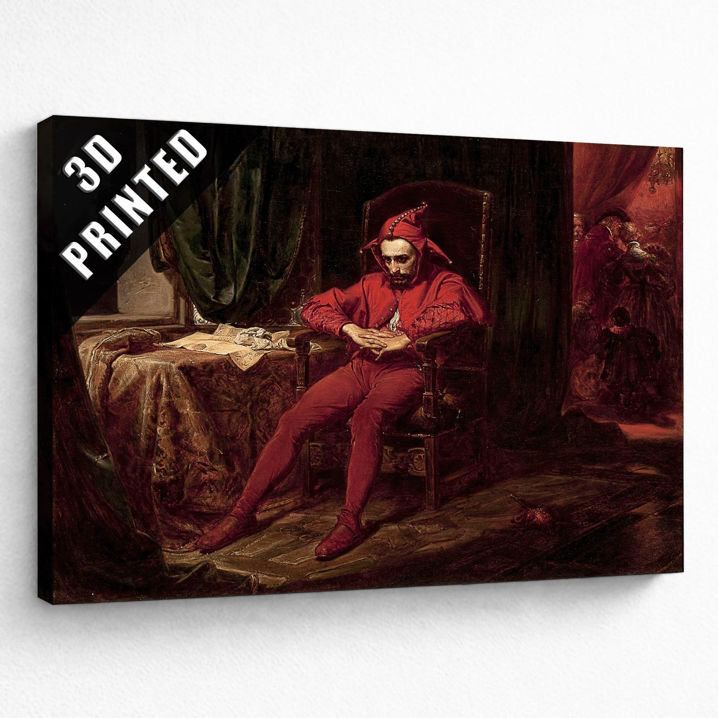 Stańczyk By Jan Matejko (15" L x 11,8" W, Framed)