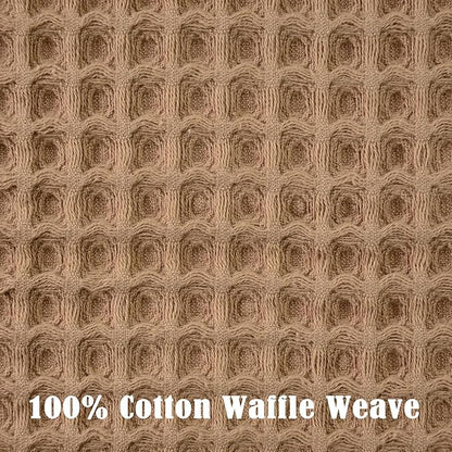 Jacquotha Waffle Bathroom Hand Towels 2-Piece – Cotton, Lightweight, Lint Free