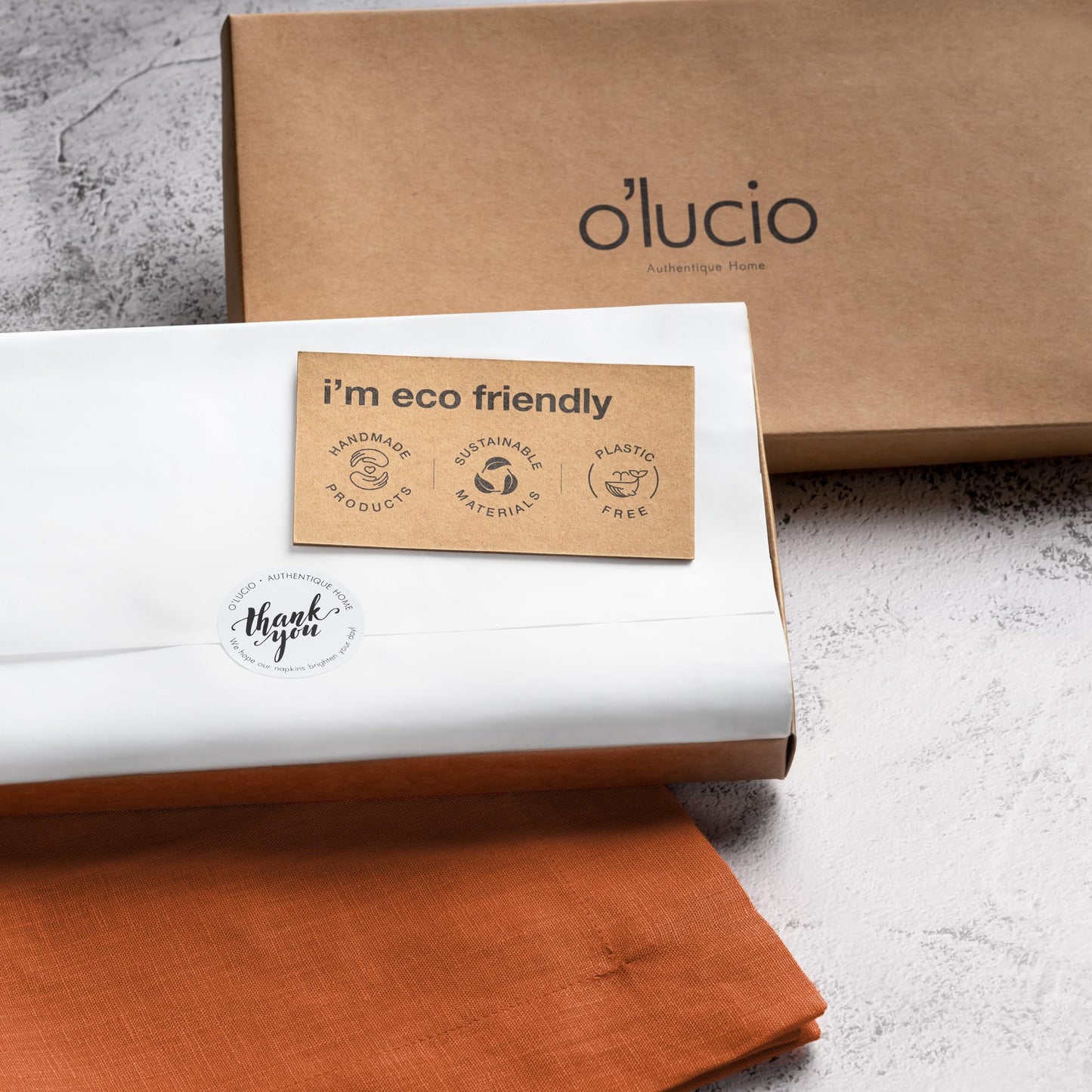 Linen Napkins Set of 4-100% Pure Linen Burnt Orange Dinner Napkins 20 x 20 inch - Cloth Napkins Washable with Mitered Corners for Fall, Halloween, Thanksgiving and Autumn Holiday